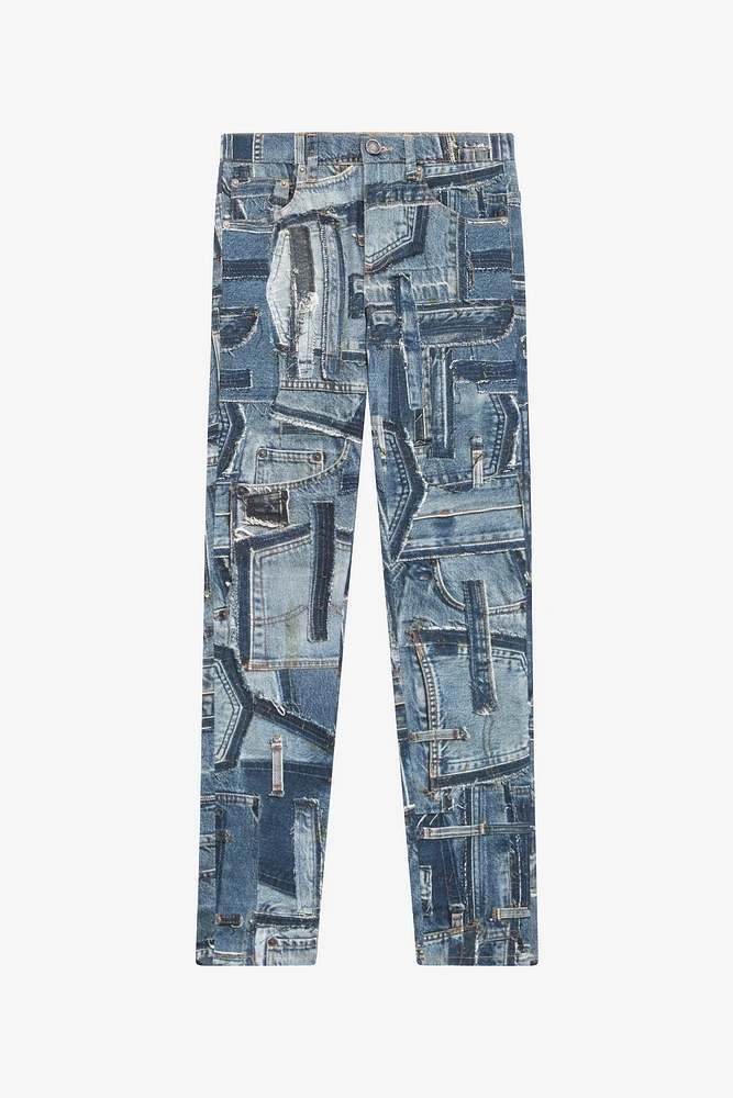Skinny Patchwork Capsule Collection Jeans