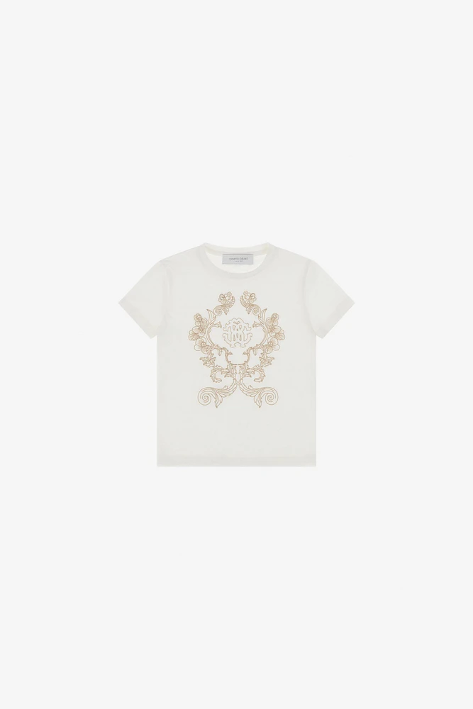 RC Monogram Embroidered T-Shirt