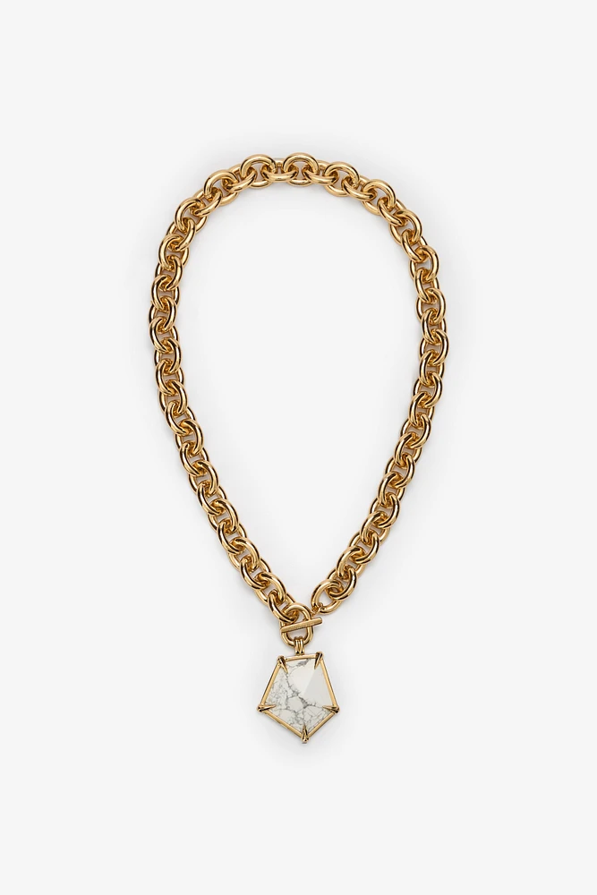 Chain necklace with pendant