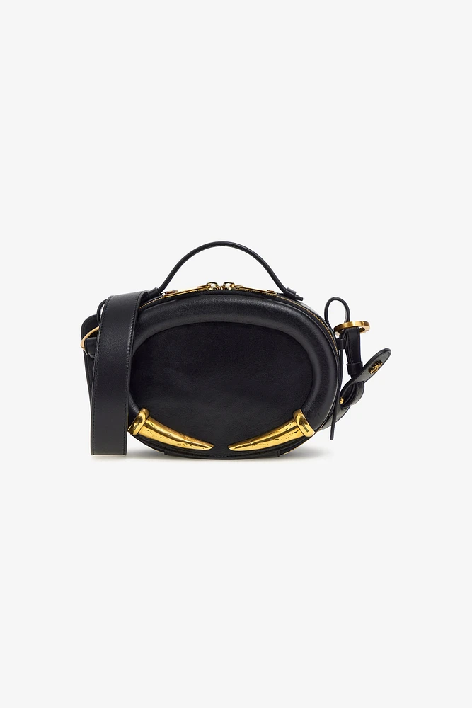 Handbag with Fang embellishment