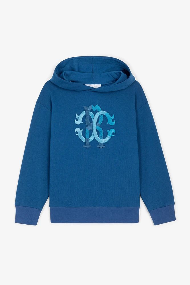 RC Monogram Cotton Hoodie