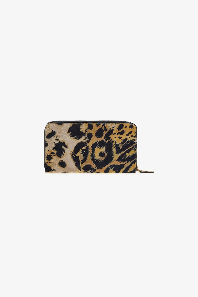 Wallet with Monogram RC and zip
