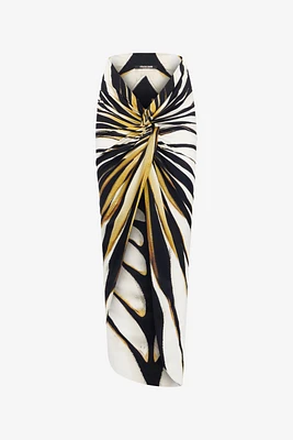 Ray of Gold Print Sarong