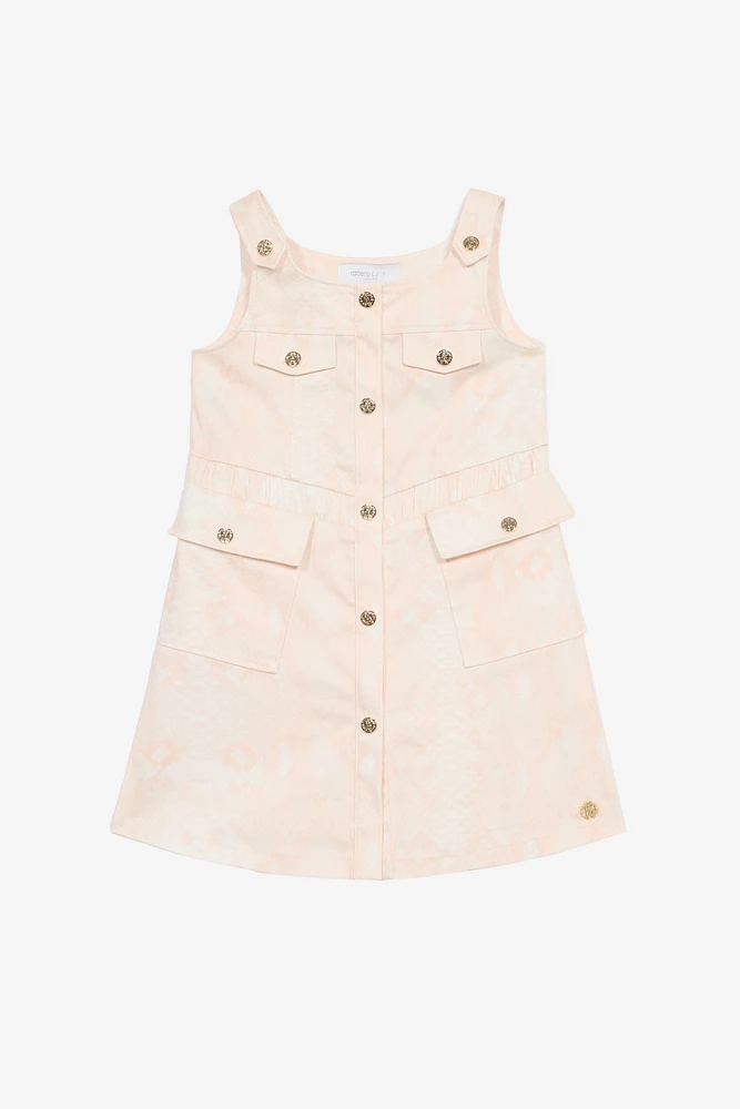 Dress With Snakeskin Print