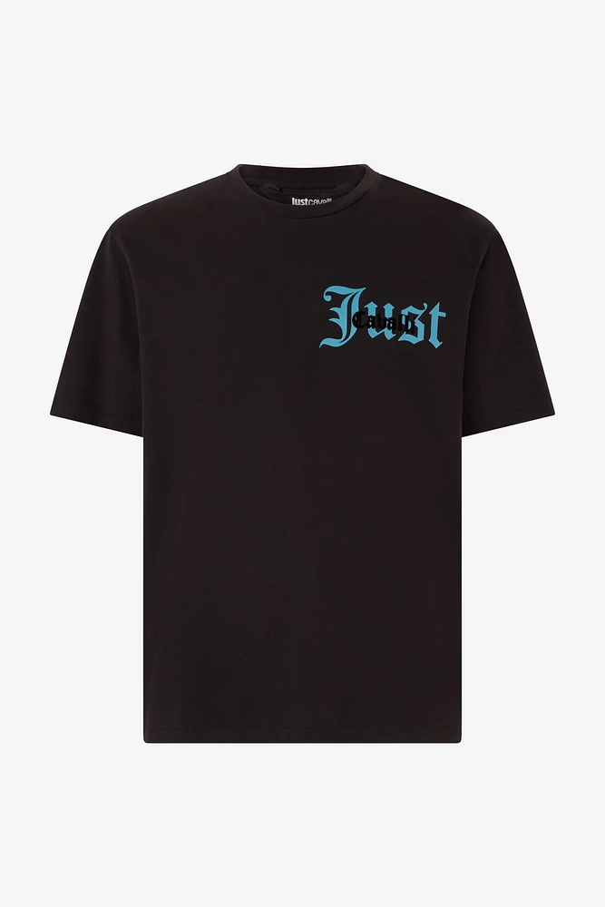 T-Shirt With Two-Tone Logo