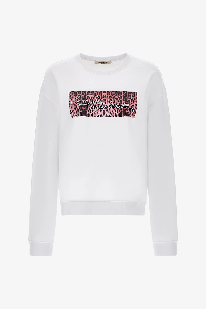 Sweatshirt with signature