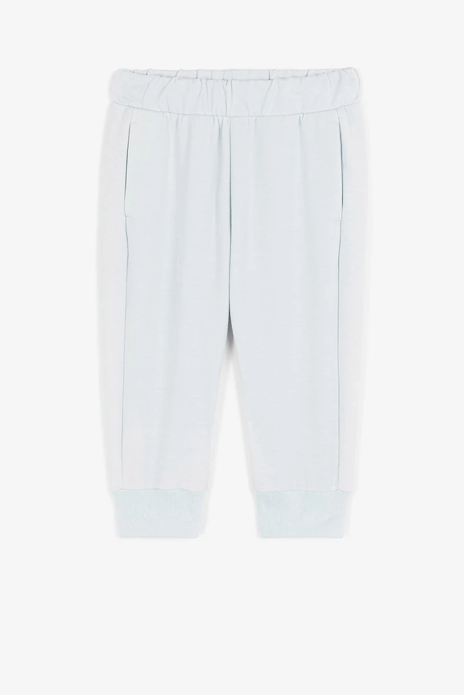 Logo-print cotton track pants