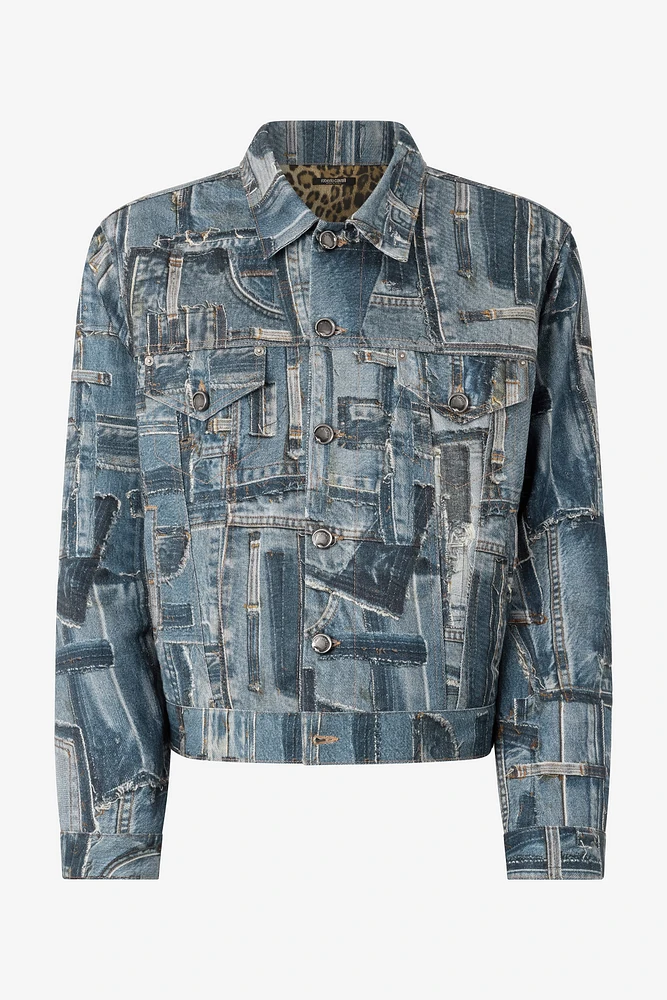 Capsule Collection Patchwork Denim Jacket