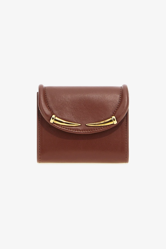 Card Case with Fang Clasp