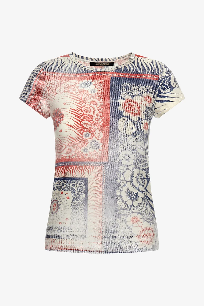 Bandana Print T-Shirt