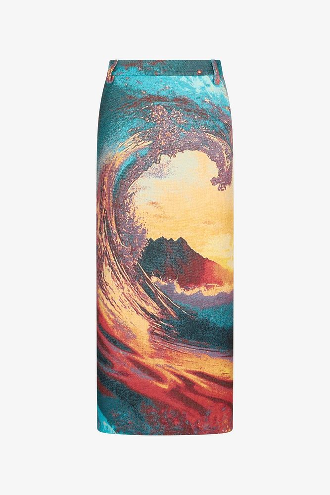 Itaca Print Skirt