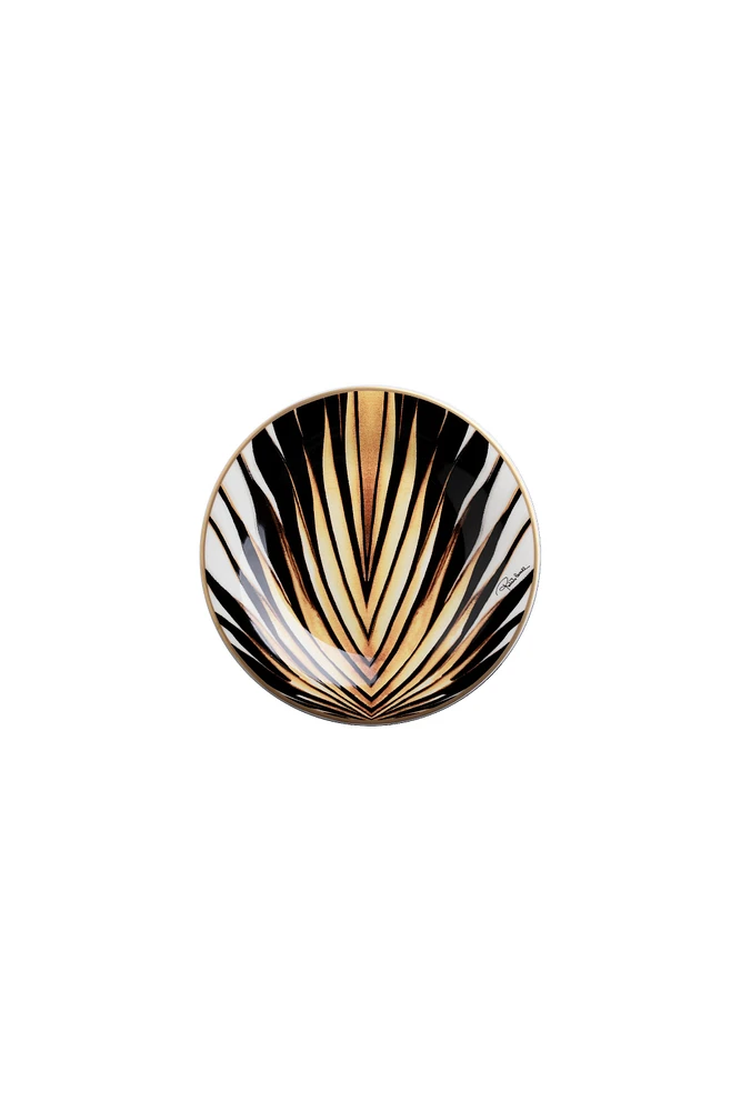 Ray Of Gold 2 Bread Plates Set