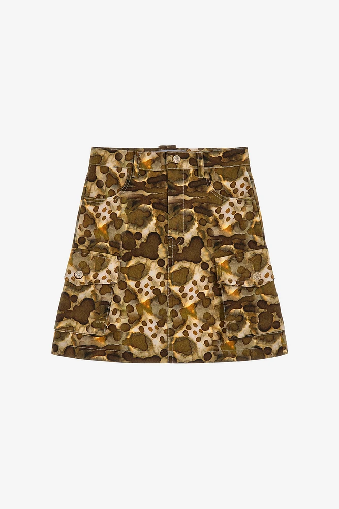 Printed skirt