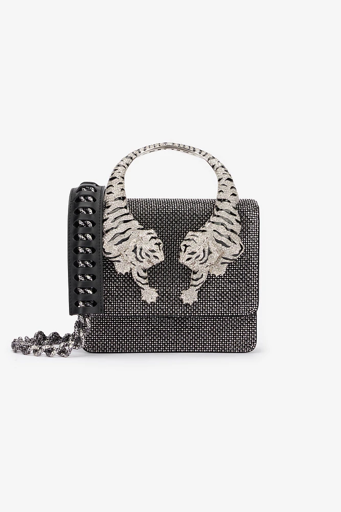Roar Bag With Rhinestones