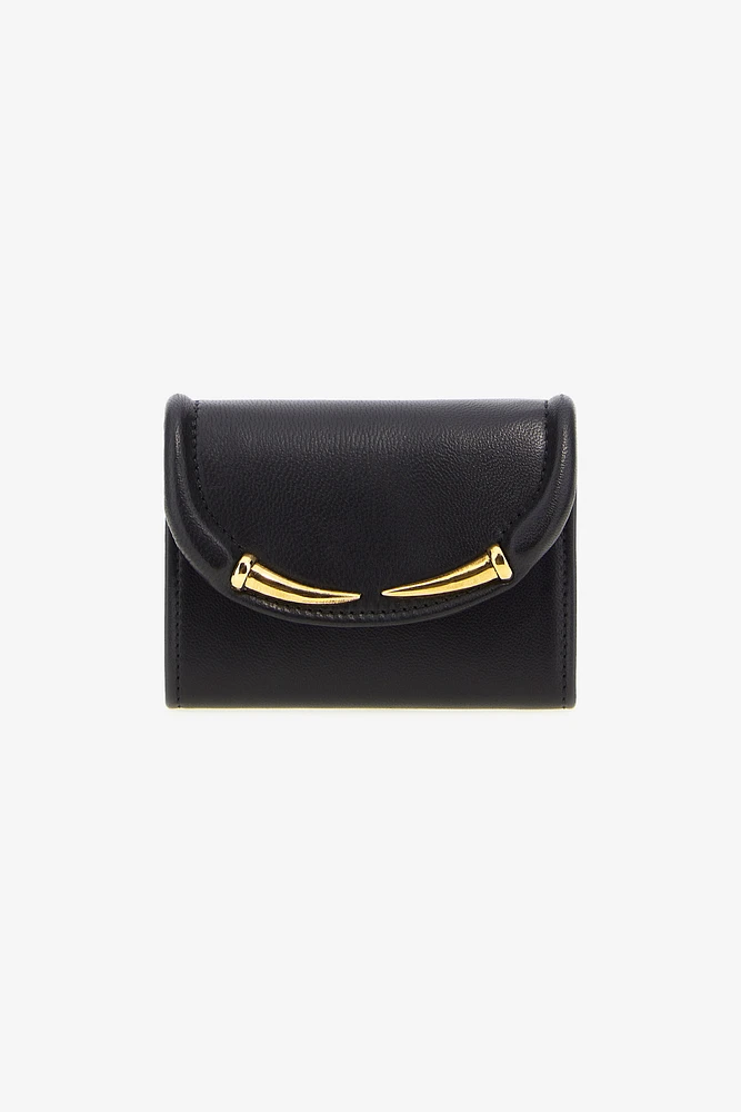 Wallet with Fang Clasp