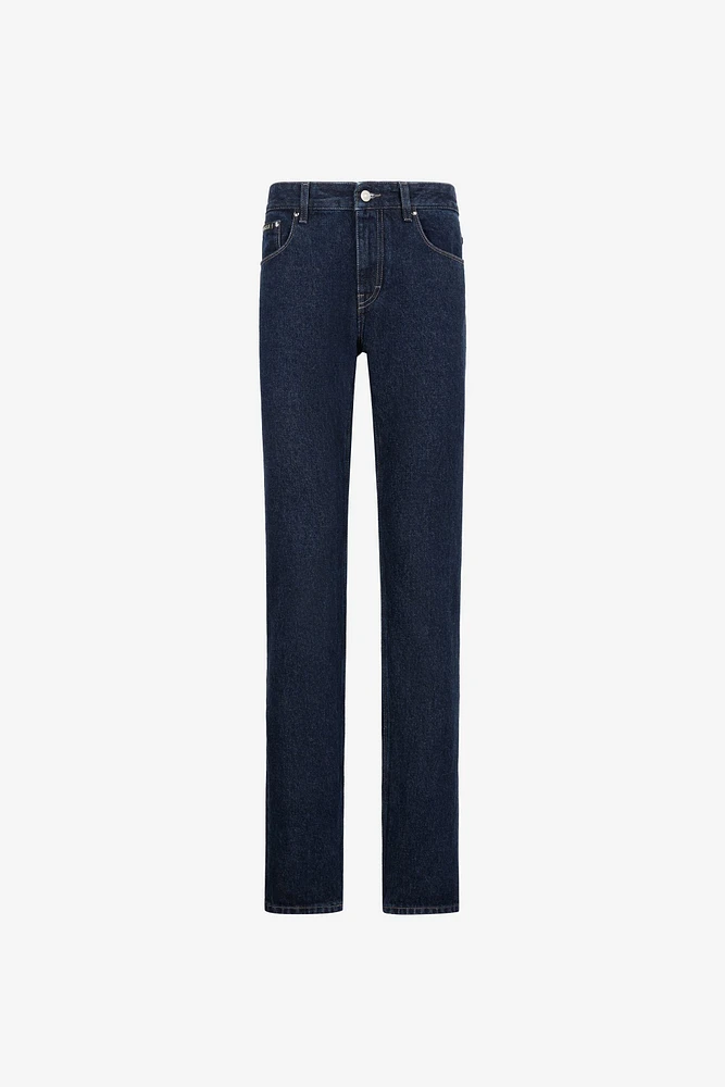 Slim-cut jeans