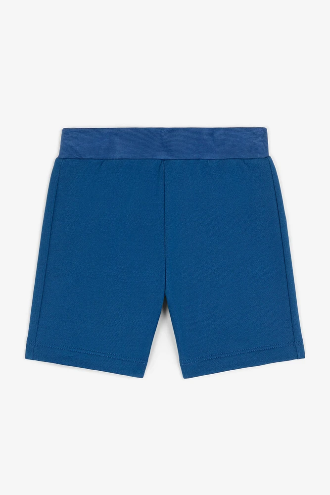 RC Monogram-Print Cotton Shorts