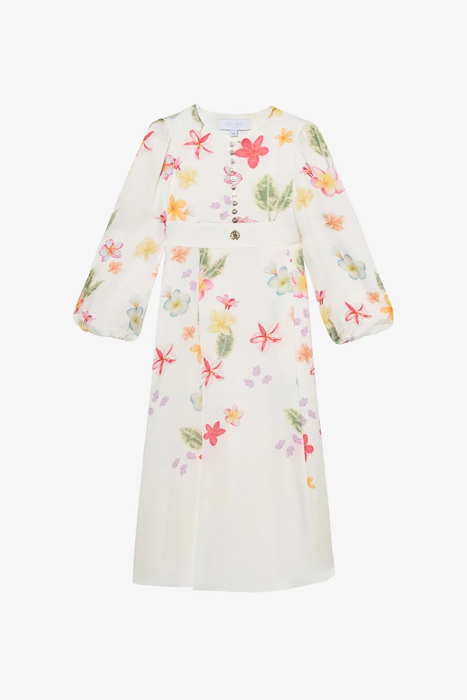 Long Dress with Floral Print