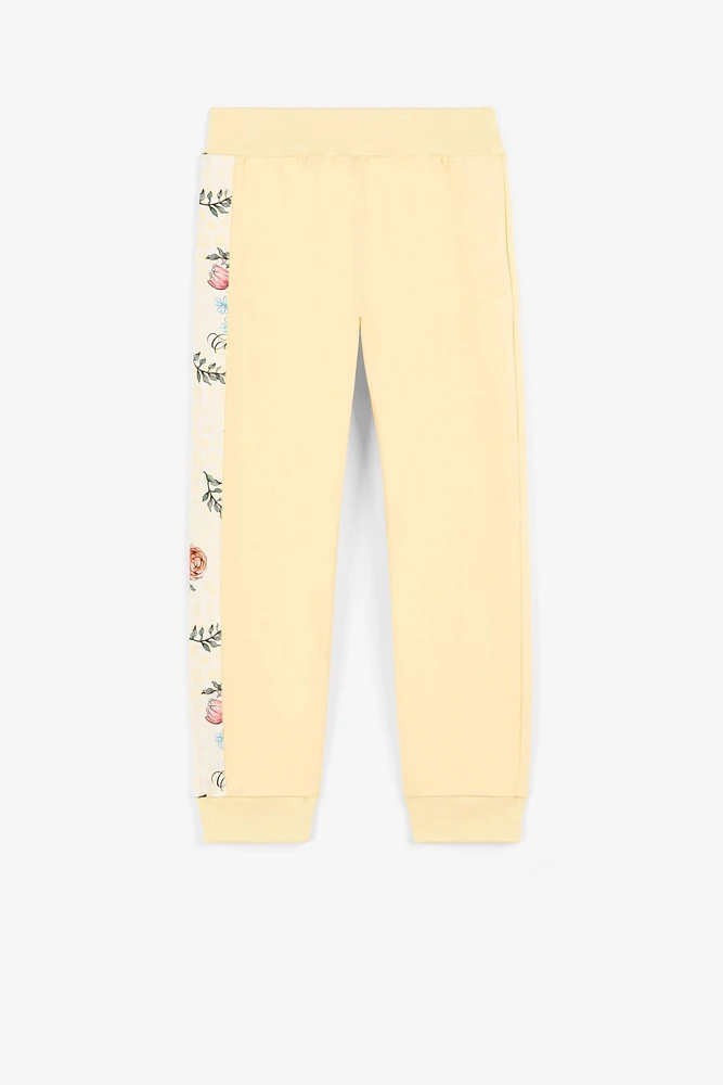 Jaguar And Flower-Print Sweatpants