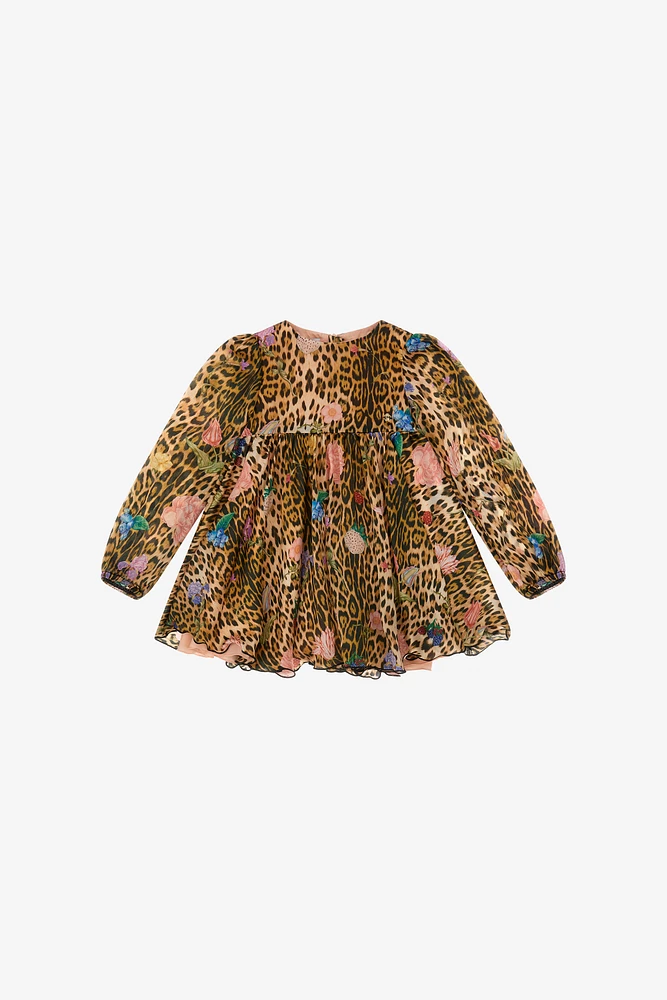 Leopard-print dress