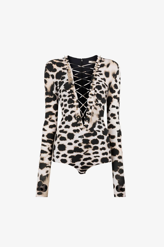 Murena Print Long Sleeve Bodysuit