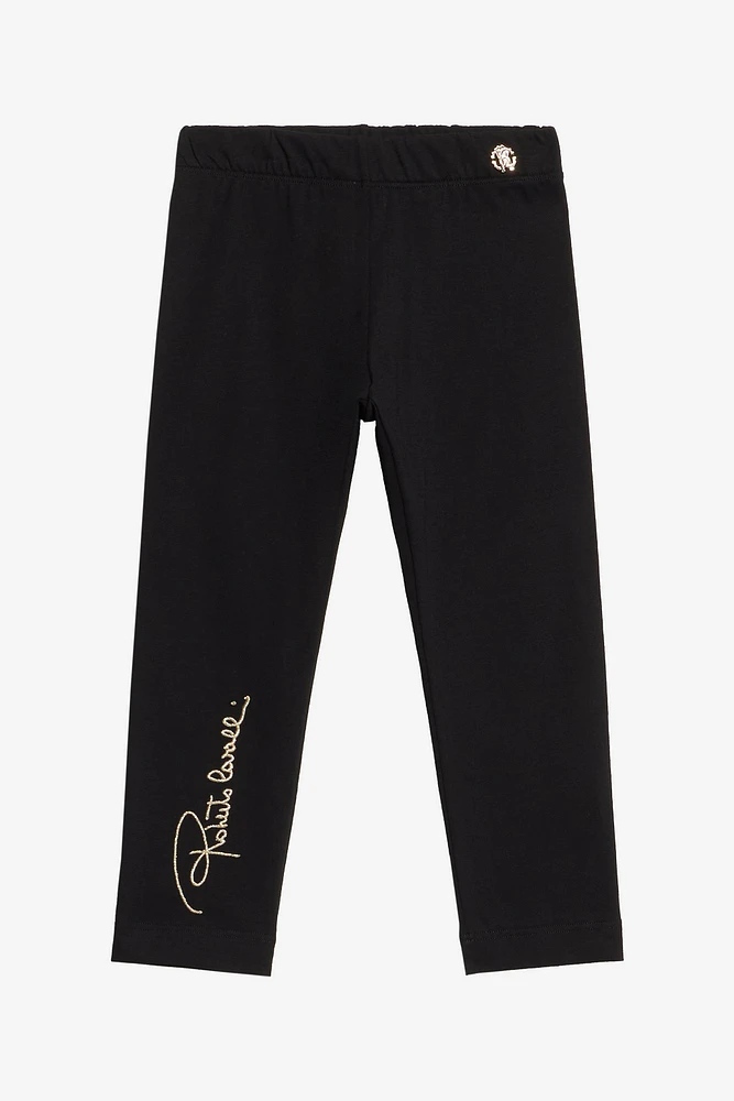 Sports Pants With Embroidered Logo
