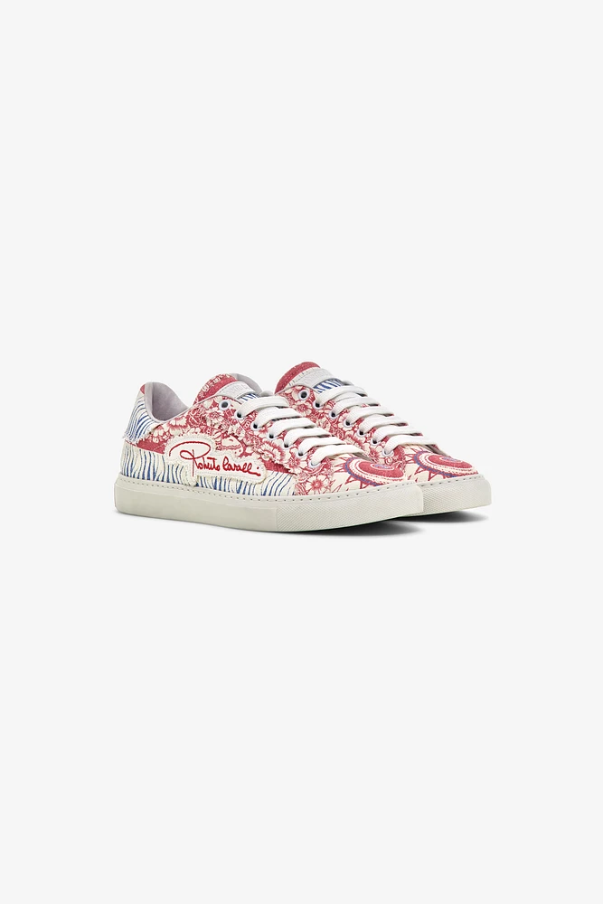 Bandana Print Sneakers