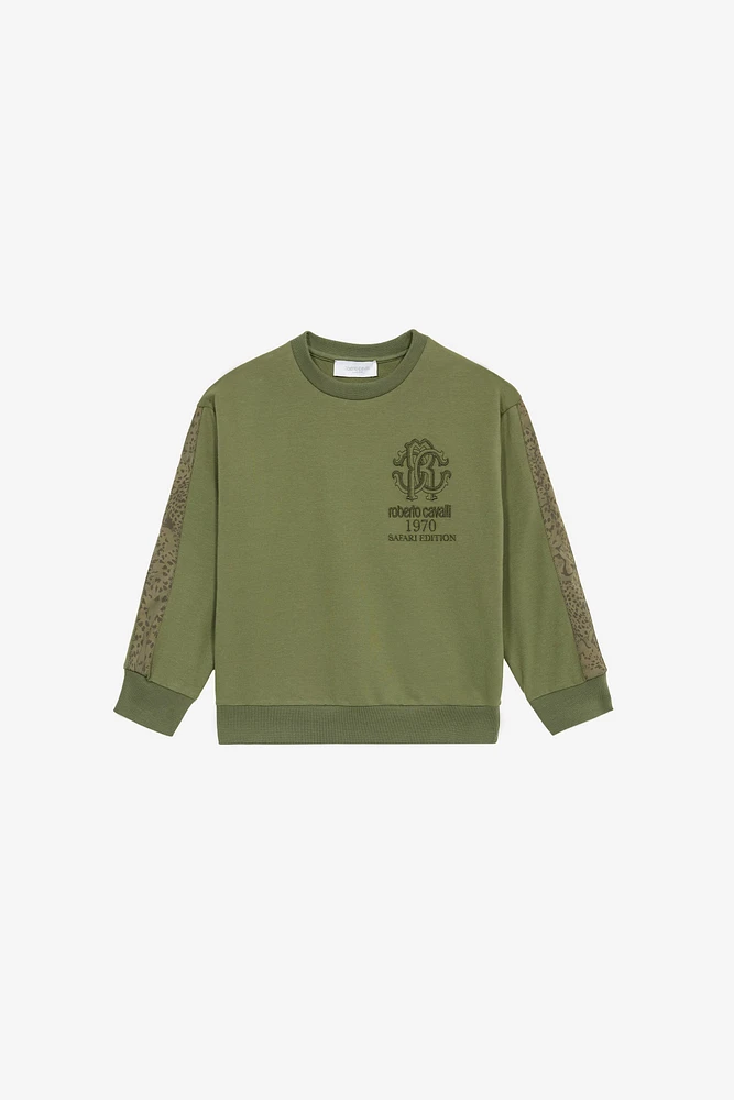 Safari Edition Sweatshirt With RC Monogram