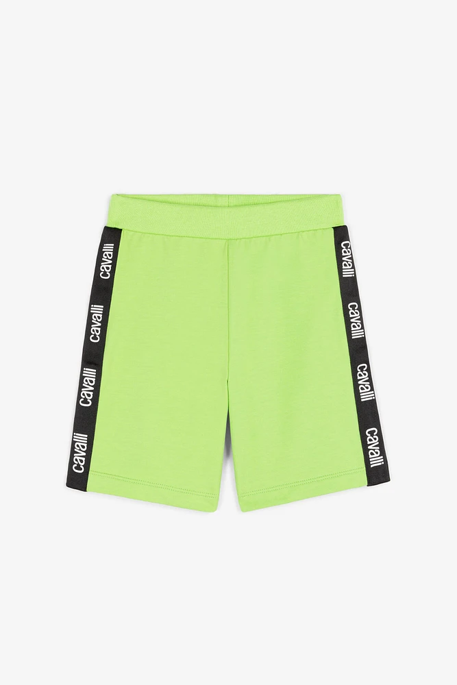 Logo-print shorts