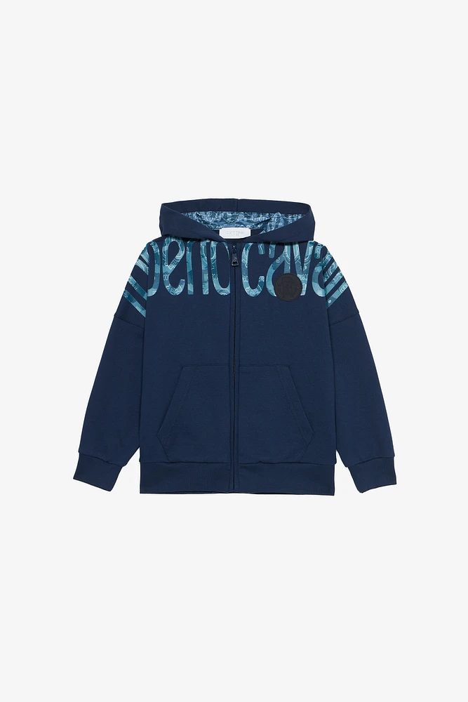 Sweatshirt With Contrasting Lettering