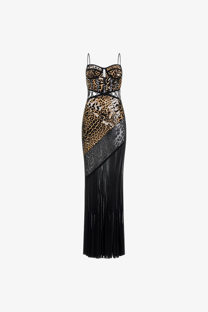Jaguar Skin knitted Dress