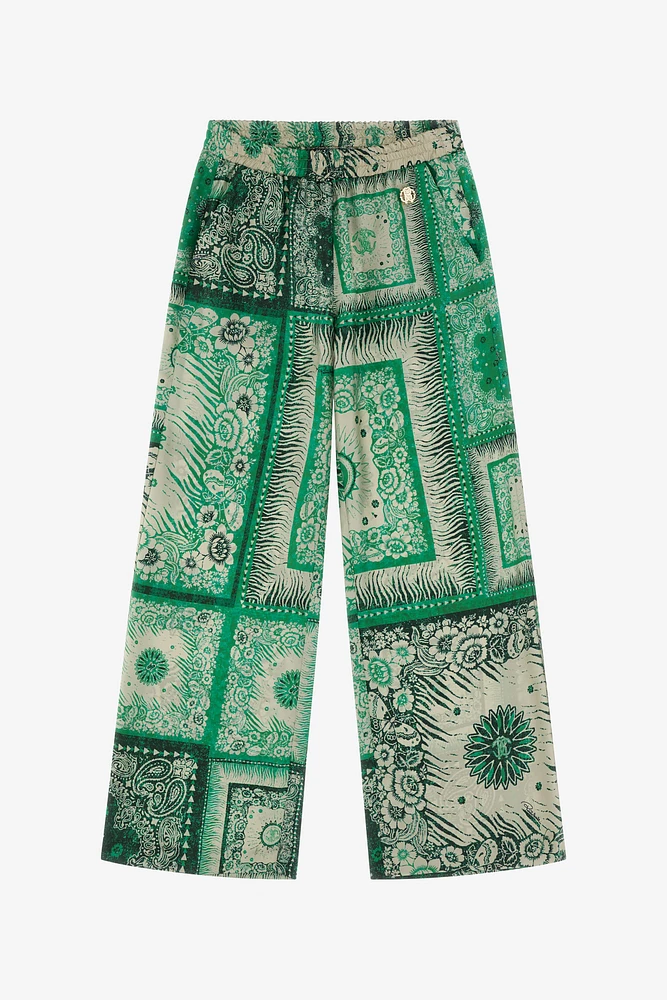 Bandana Print Pants