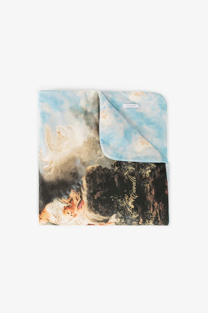 Painting-Print Baby Blanket