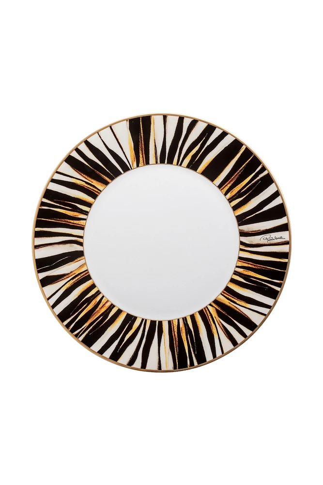 Ray Of Gold 2 Dinner Plates Set