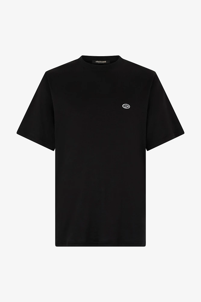 T-Shirt With Logo Patch