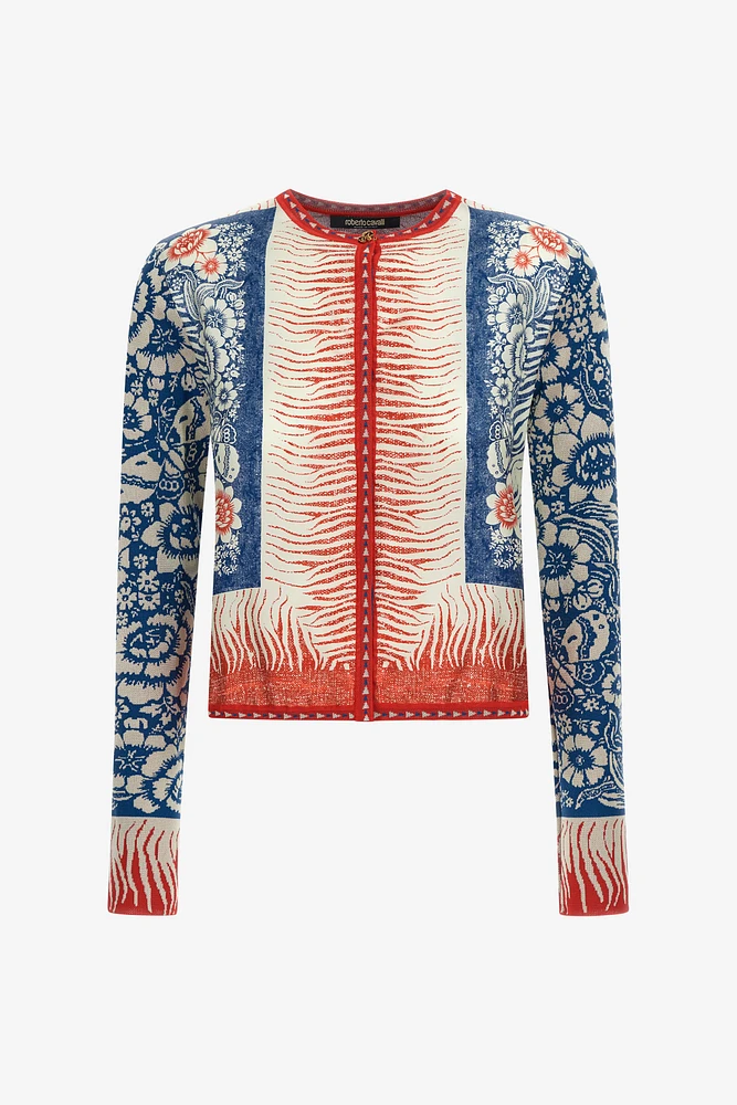 Bandana Print Sweater