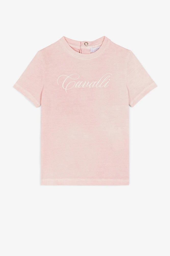 Logo-Embroidered T-Shirt