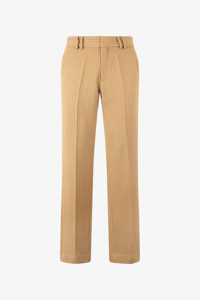 Striped Virgin Wool Pants