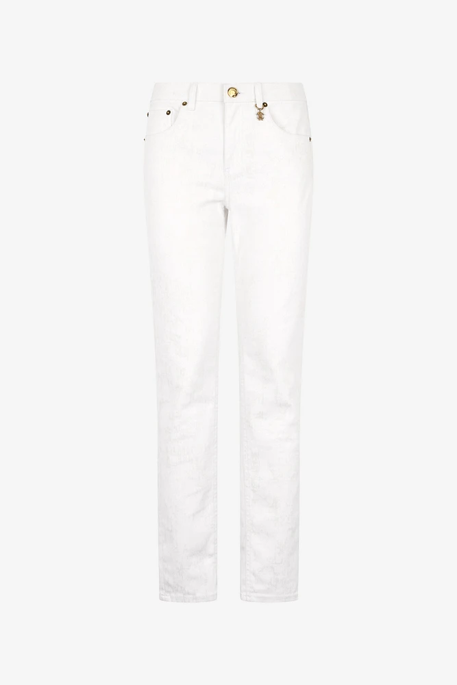 Slim Fit Denim Trousers
