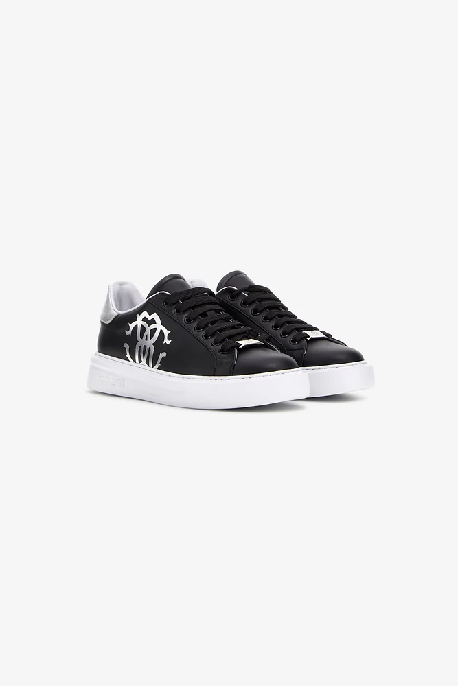 Sneakers with Monogram Mirror Snake