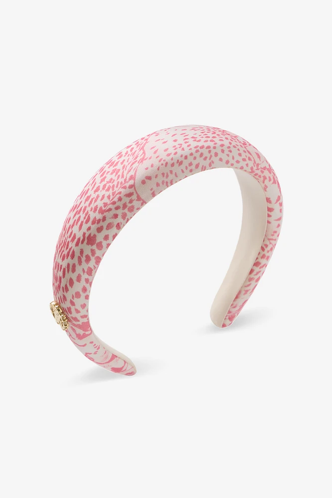 Headband With RC Monogram And Crystals