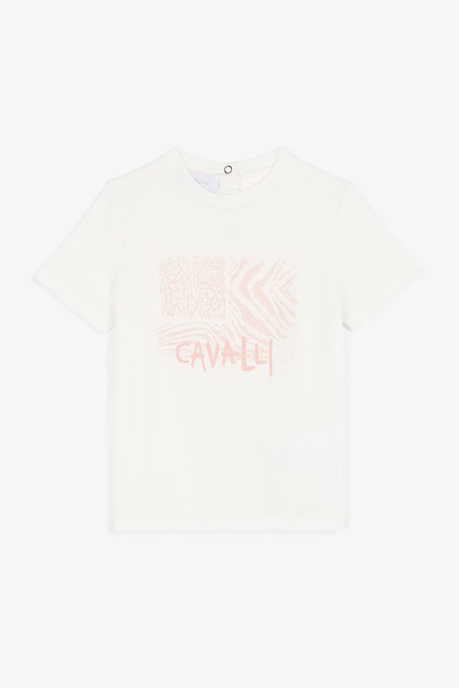 Animalier Patchwork-Print T-Shirt