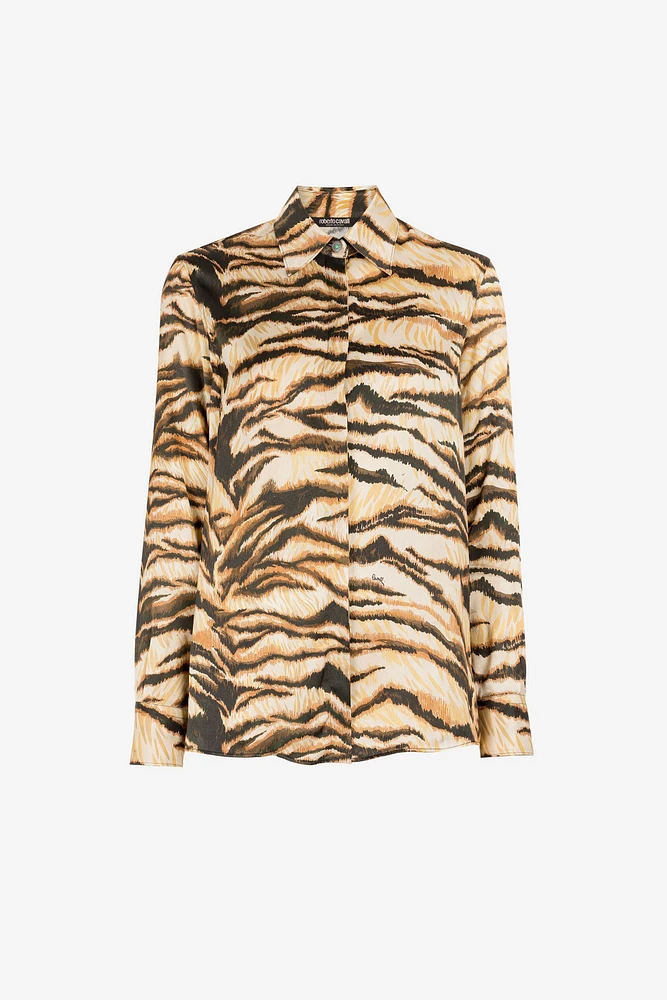 Freedom-print shirt