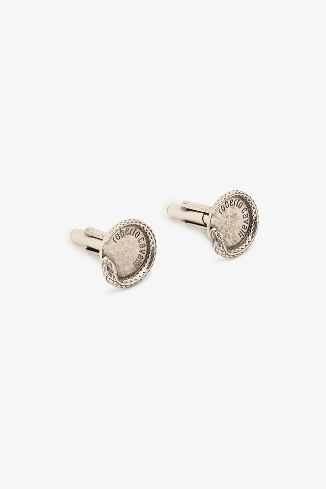 Snake Cufflinks With Logo