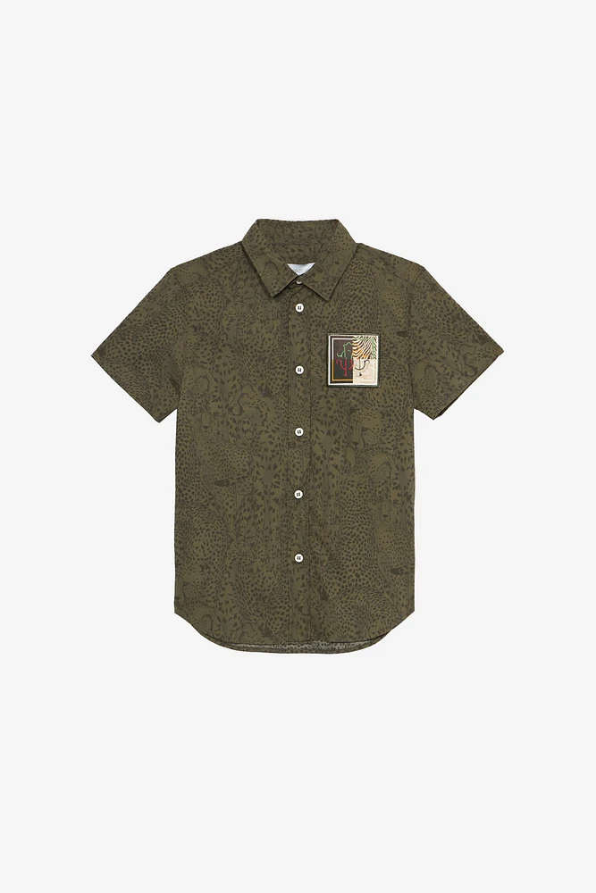 Cheetah-Print Shirt