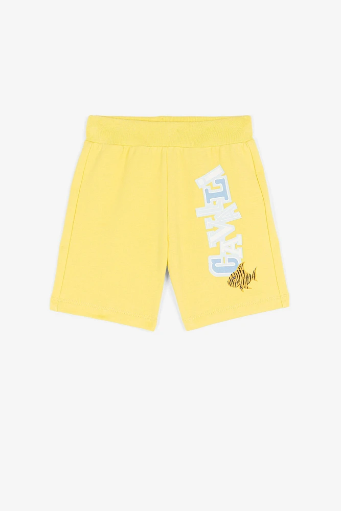 Cotton track shorts