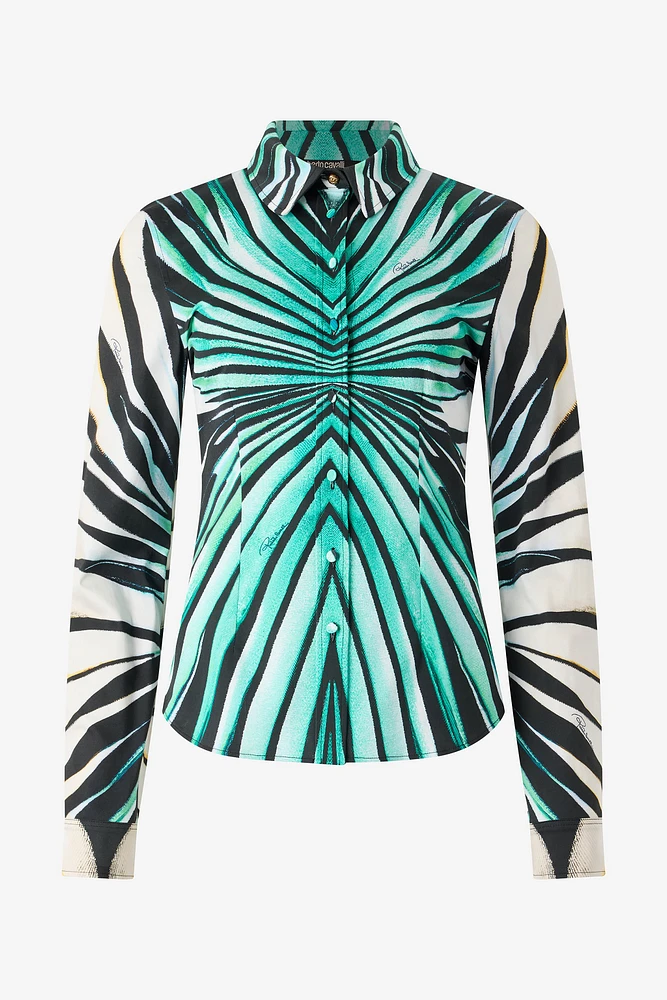Ray Of Sea Print Shirt