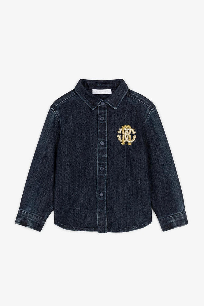 RC Monogram Denim Shirt