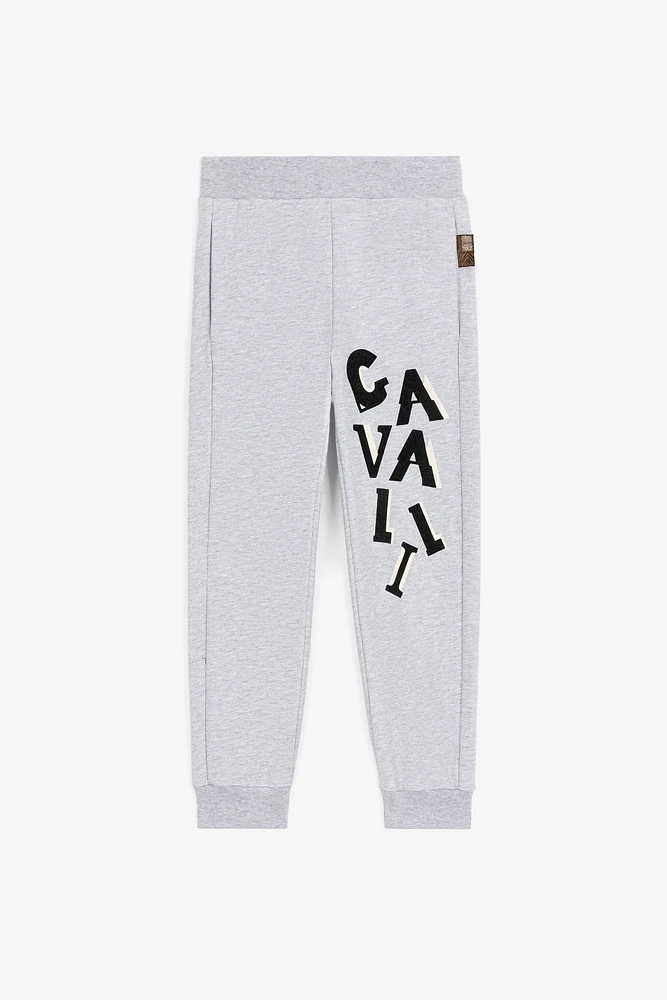 Logo-Print Cotton Sweatpants