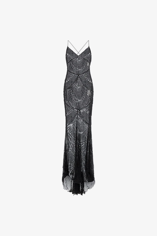 Cocktail long dress